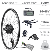 500W e-bicycle kit without battery